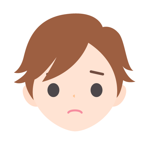 悩む人