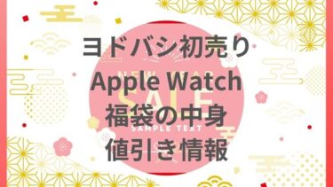 ヨドバシカメラ　アップルウォッチ　Apple Watch 福袋　初売り　2024 値引き　中身　予想　ネタバレ　いつ　店頭販売
