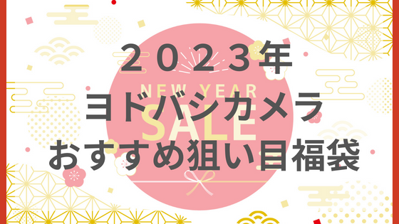 ヨドバシ　初売り　2023 福袋　おすすめ　狙い目